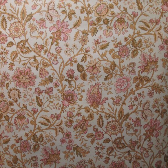 1970s Vintage Floral Paisley Wallpaper - Picture 2 of 10